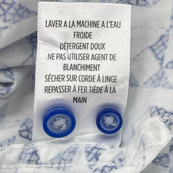 Robert Graham Men's Clarksville Long Sleeve Shirt, Button Down Geo Pattern Sz. L - Picture 6 of 10